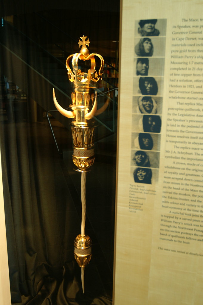 The Mace of the Northwest Territories Legislative Assemb… Flickr