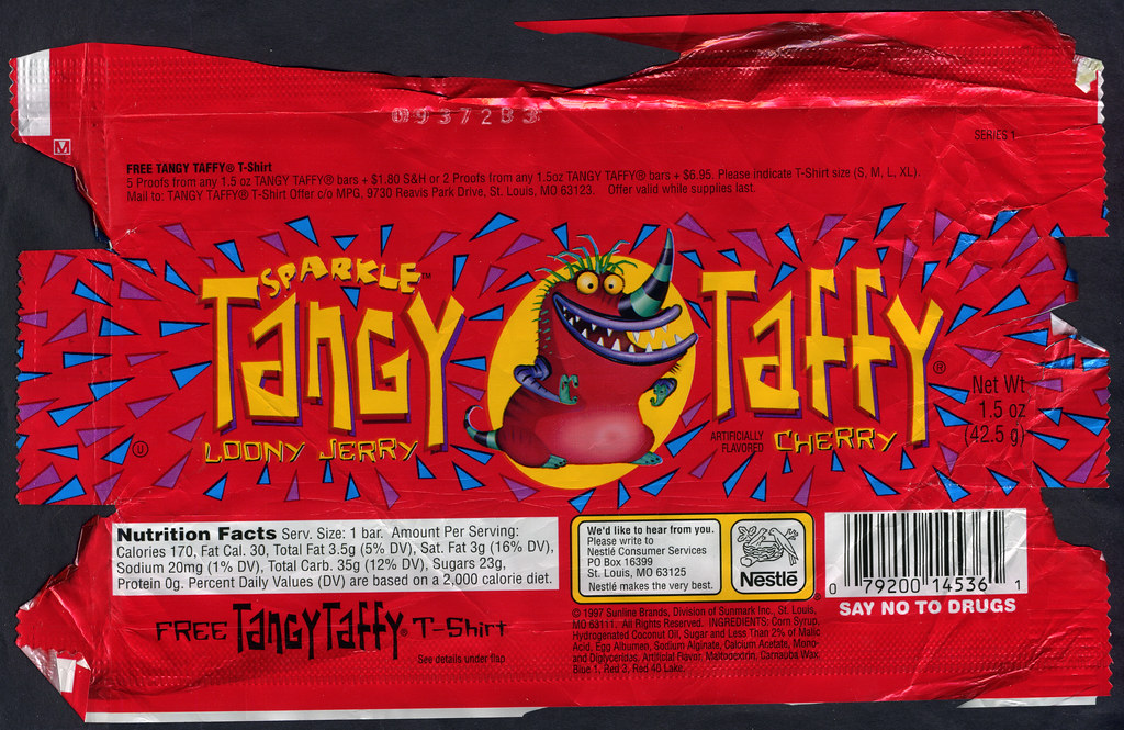 Nestle Sunline Sunmark Sparkle Tangy Taffy Loony J… Flickr