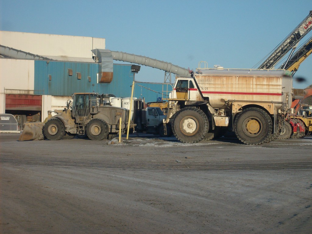 fuel truck. red dog mine Alaska Alaska truckin Flickr