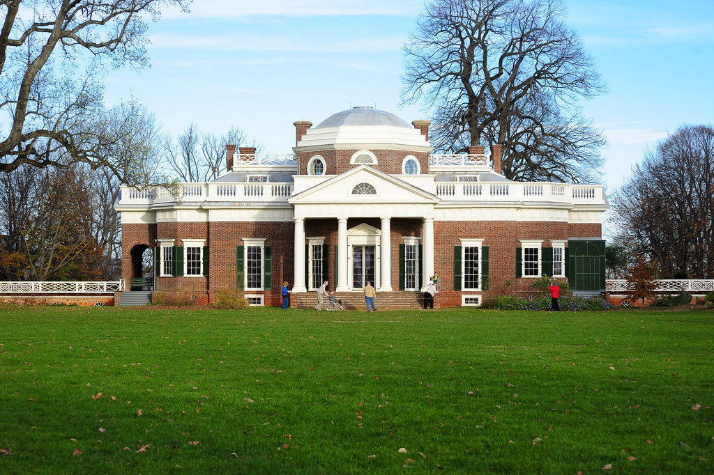 Monticello Front Front view of Thomas Jefferson's Monticel… Flickr