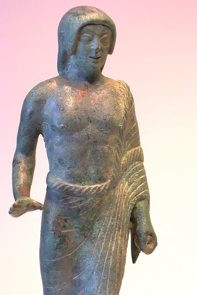 Votive Statuette of a Young Man Etruscan about 490 BCE Bro… Flickr