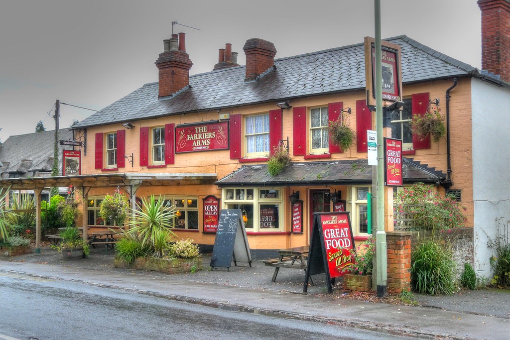 The Farriers Arms, Spencers Wood, Berkshire The pub is cal… Flickr