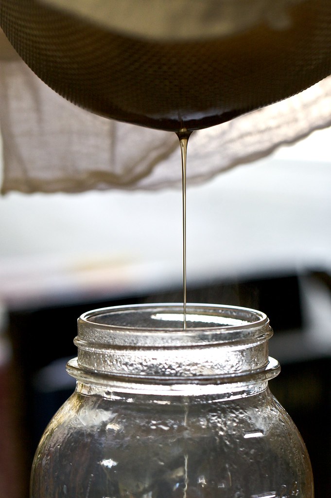 Straining Finished Maple Syrup You want to strain your fin… Flickr