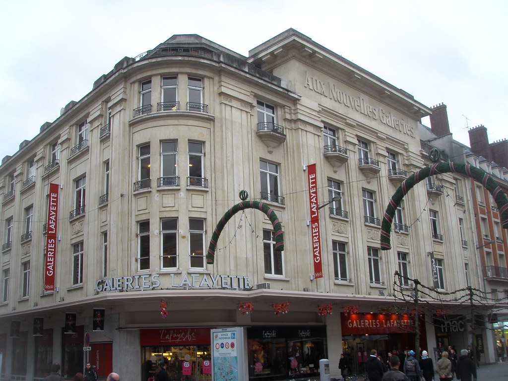 Amiens Façade Nouvelles Galeries Rue des Trois Cailloux … Flickr