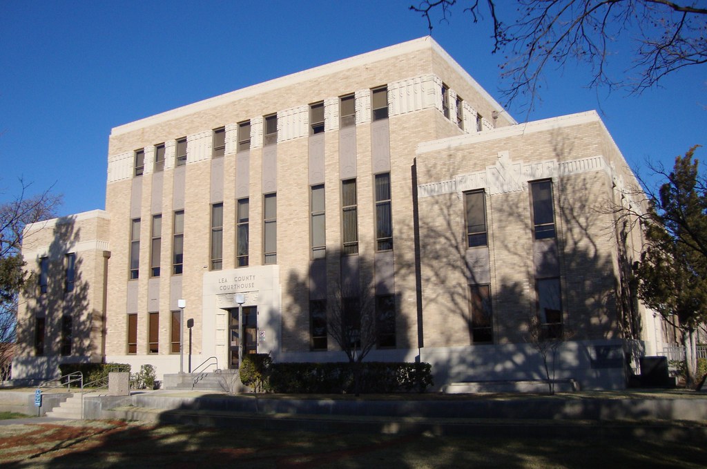 Lea County Courthouse (Lovington, New Mexico) This Art Dec… Flickr