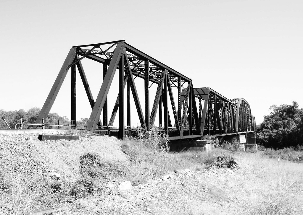 Railroad Bridge, Brazos River, Richmond, Texas 1018091139B… Flickr