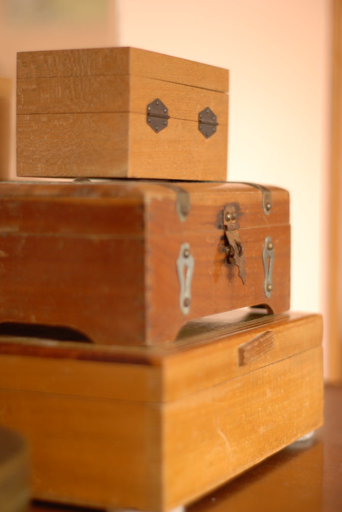 37a/365 old wood boxes old stationary boxes and the top bo… Flickr