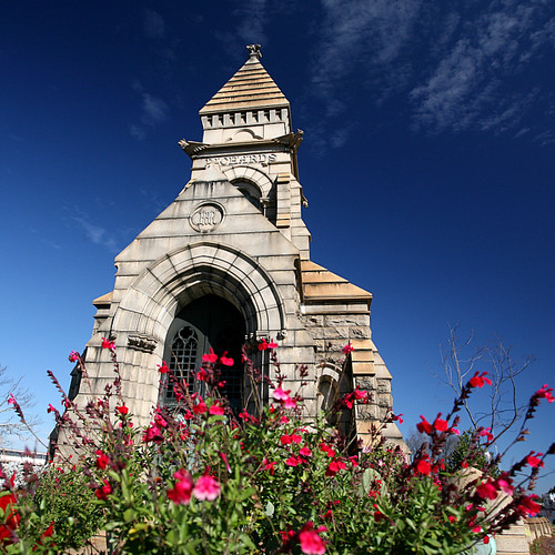 Oakland Cemetery Blue Sky Day (Richards) Oakland Cemetery … Flickr