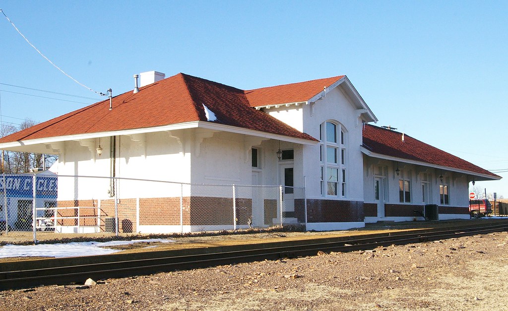 Flat River, MO (Park Hills, MO) train station Built by the… Flickr