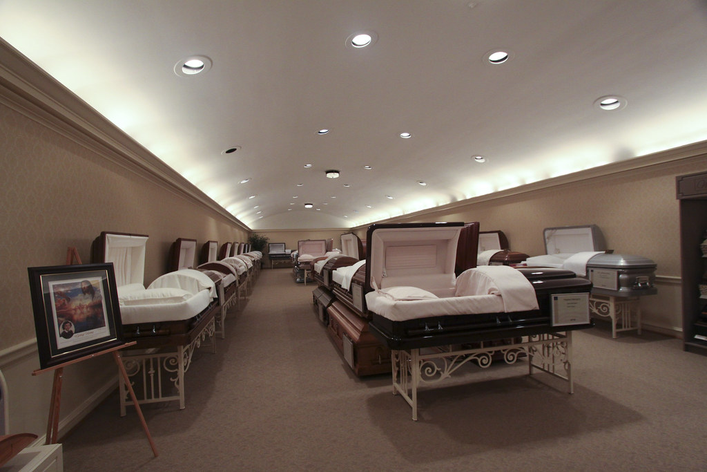 Casket Selection Room Oakey's Funeral Home. Downtown Locat… Flickr