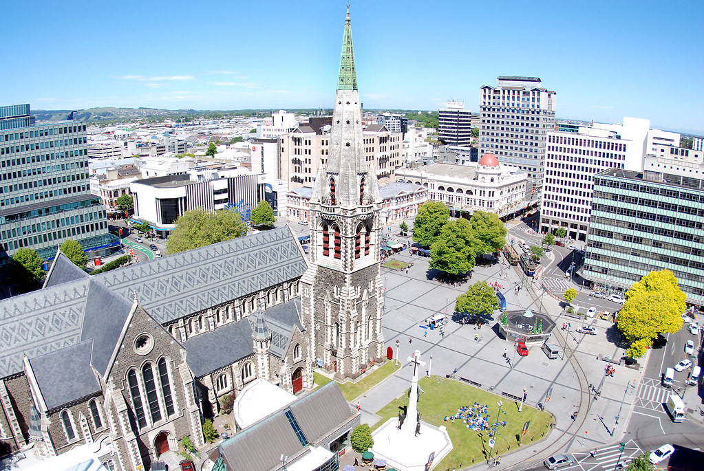 Cathedral Square II Christchurch New Zealand November 2009… Geof