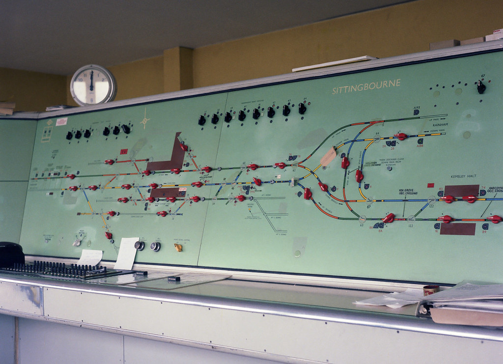 Live Signal Box Track Diagrams