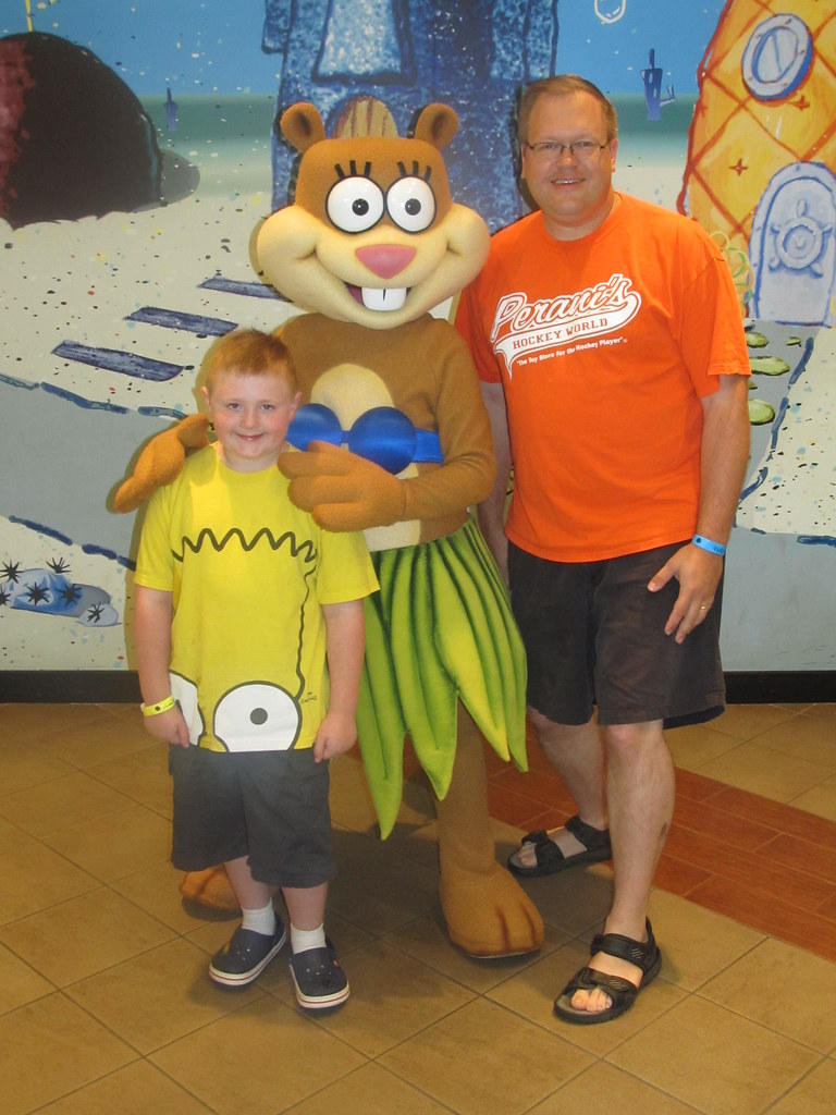 Nick Hotel Breakfast with the characters Sandy Cheeks! Cribbs