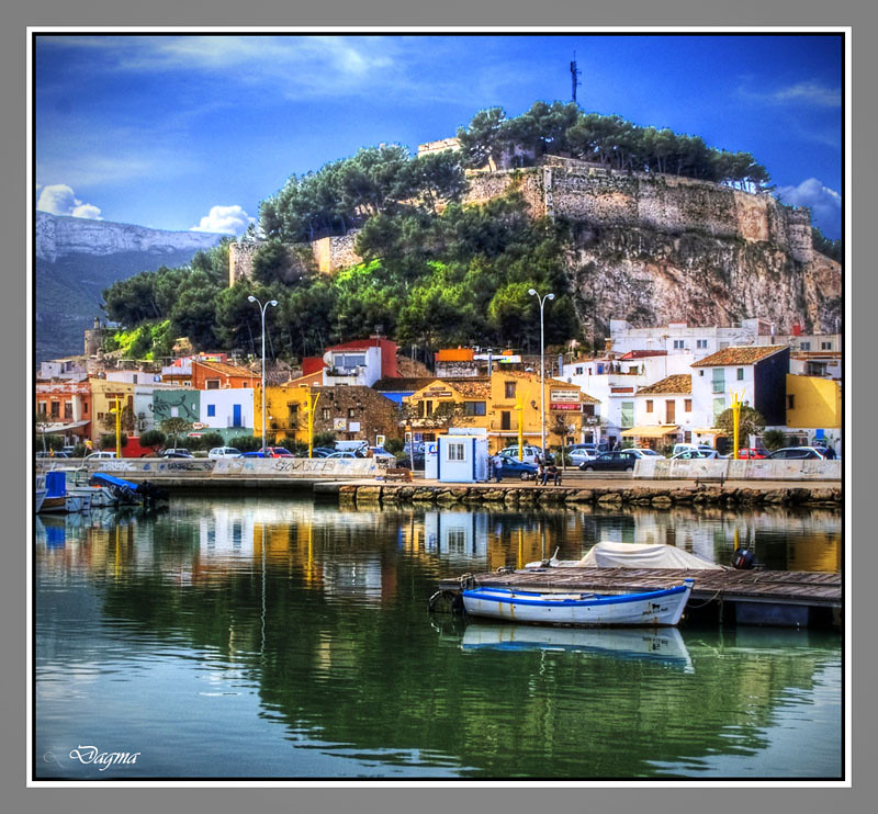Denia Castle..Alicante.... Spain..!!! View On Black Dagma Fernandez