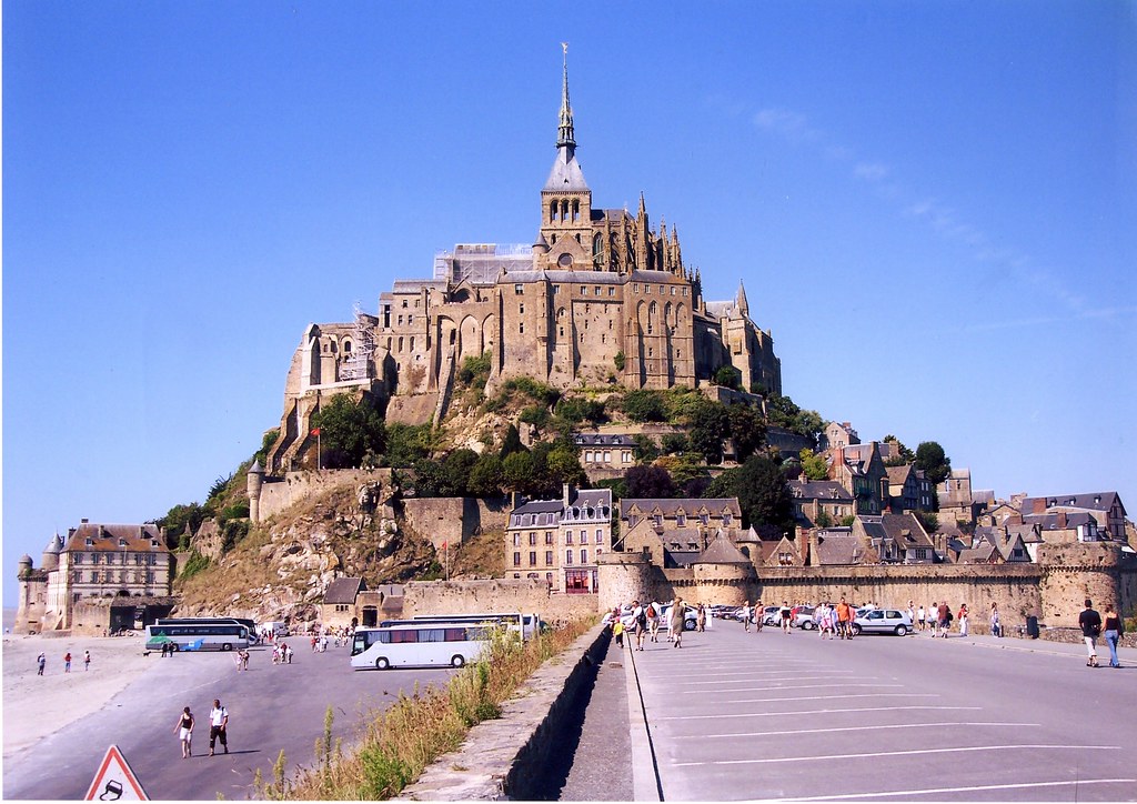 Benedictine abbey Mont st Michel France Saint Michae… Flickr