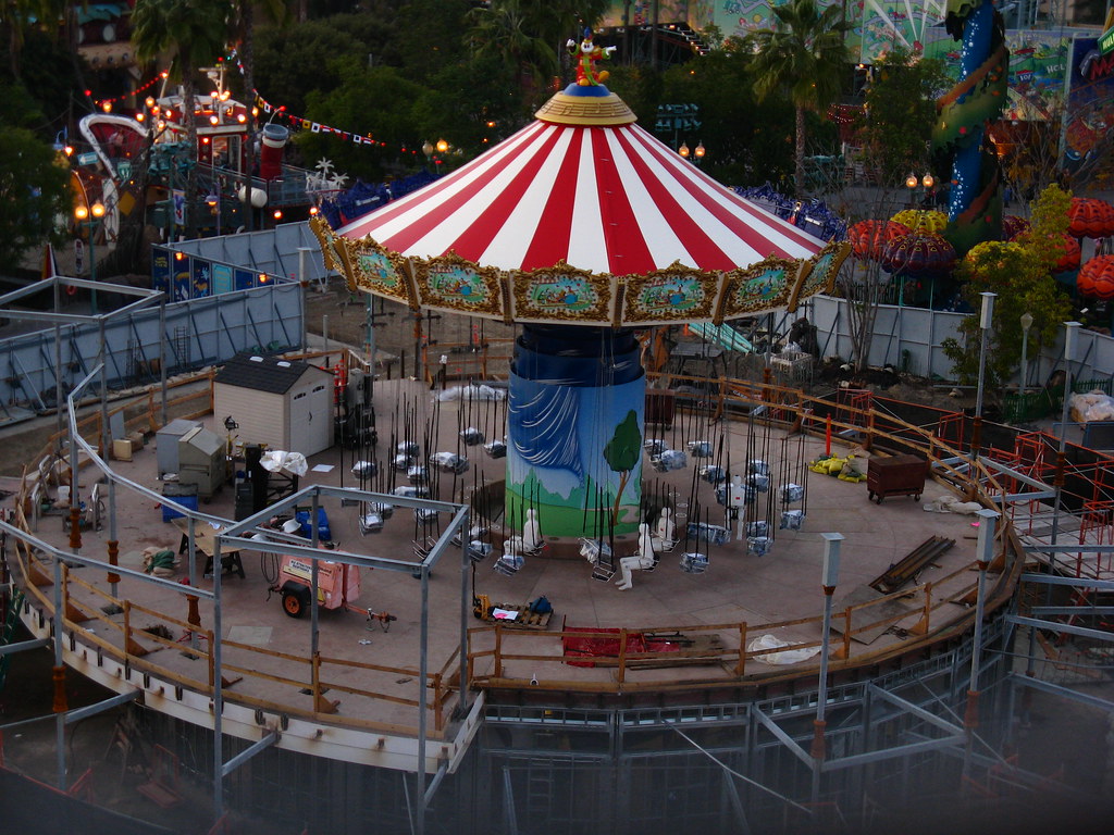 Silly Symphony Swings Under Construction, Disney's Califor… Flickr