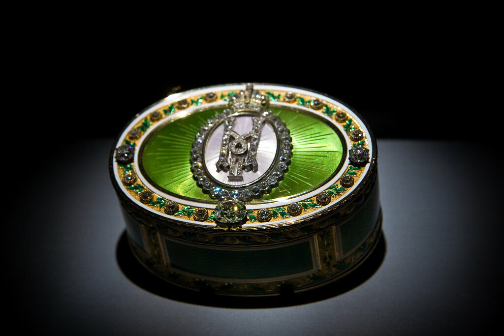 Faberge Letter Box for the Tsar This had the Tsar's cipher… Flickr
