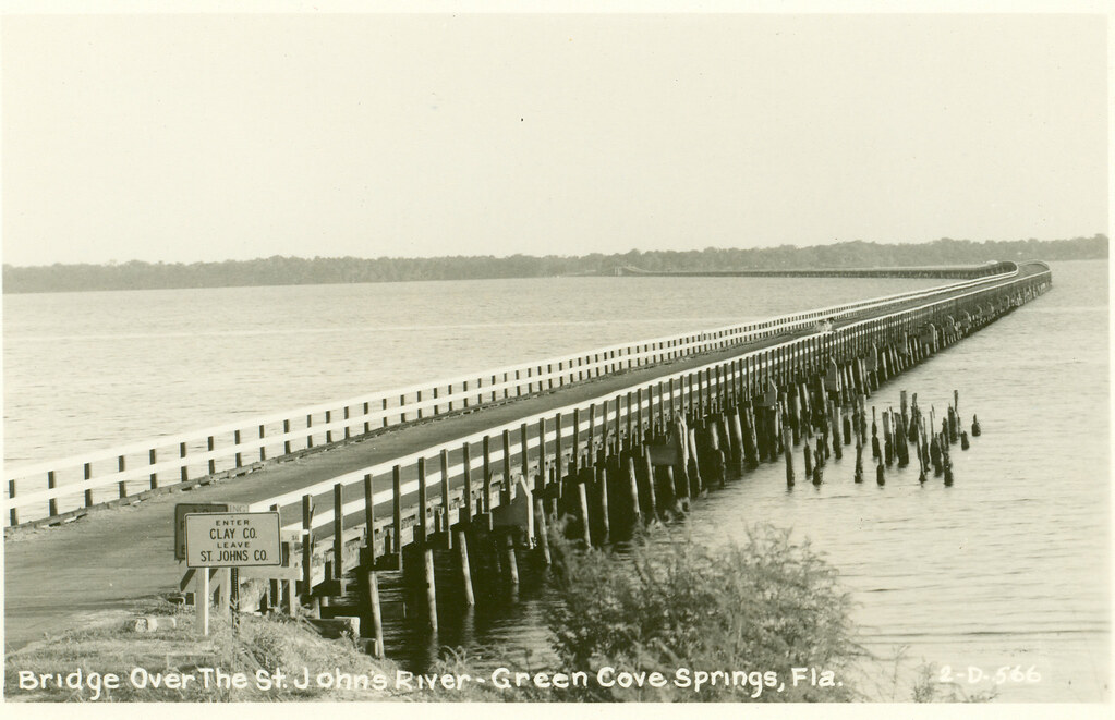 shands bridge 2.5 miles The old wooden Shands Bridge, wh… Flickr