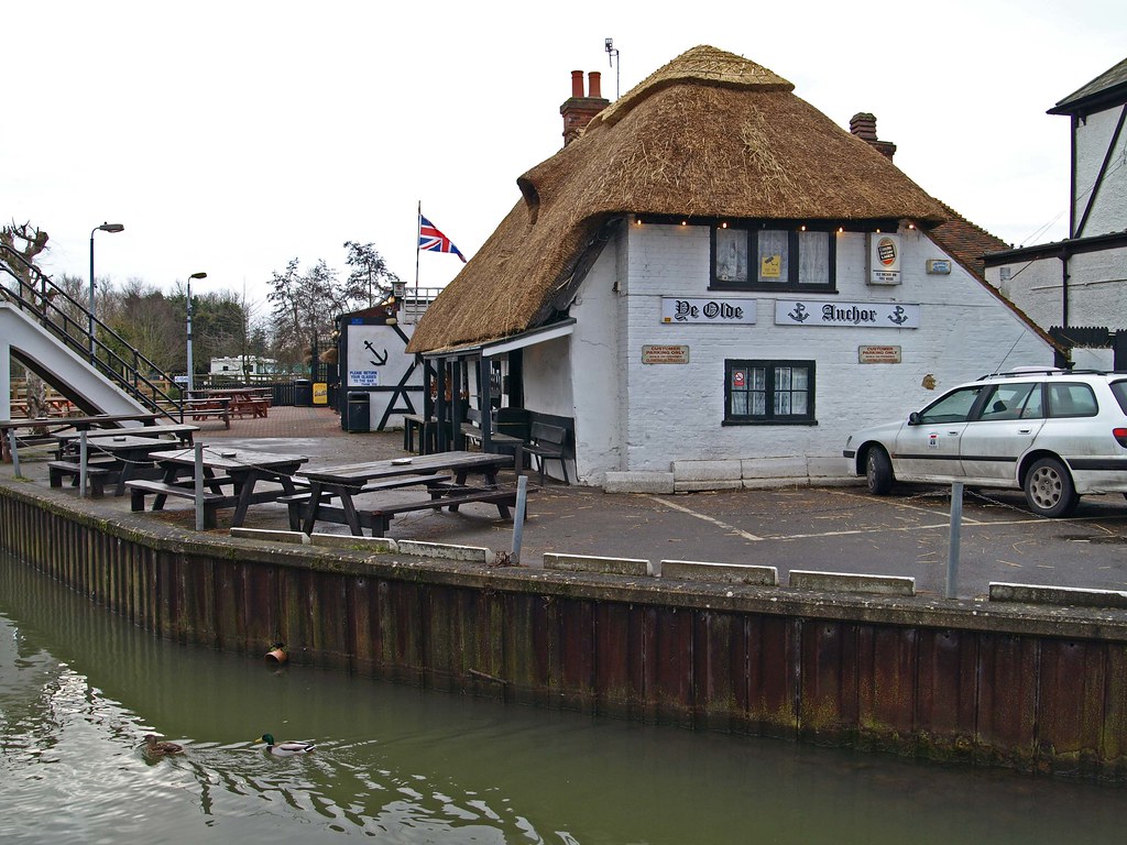 The Ye Olde Anchor Public House Yalding Kent GABOLY Flickr