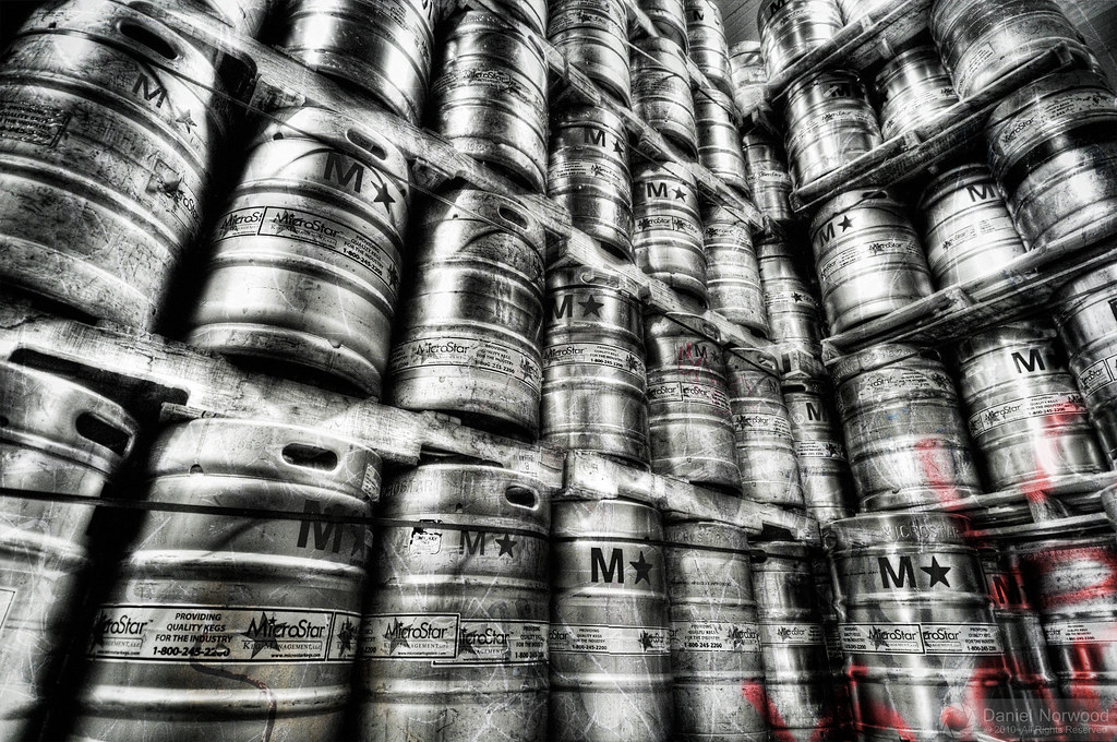 The Kegs of Stone Brewing Co Best viewed LARGE on black Th… Flickr