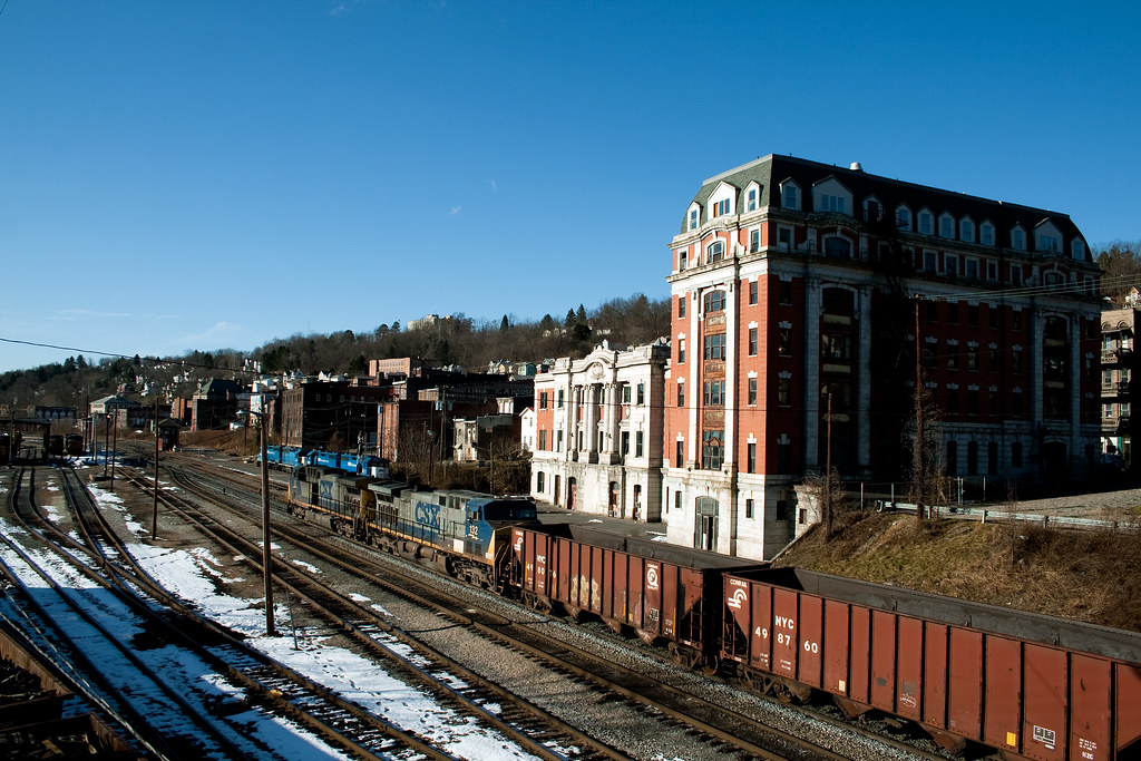 Grafton WV This is a typical Grafton, WV CSX yard shot wit… Flickr