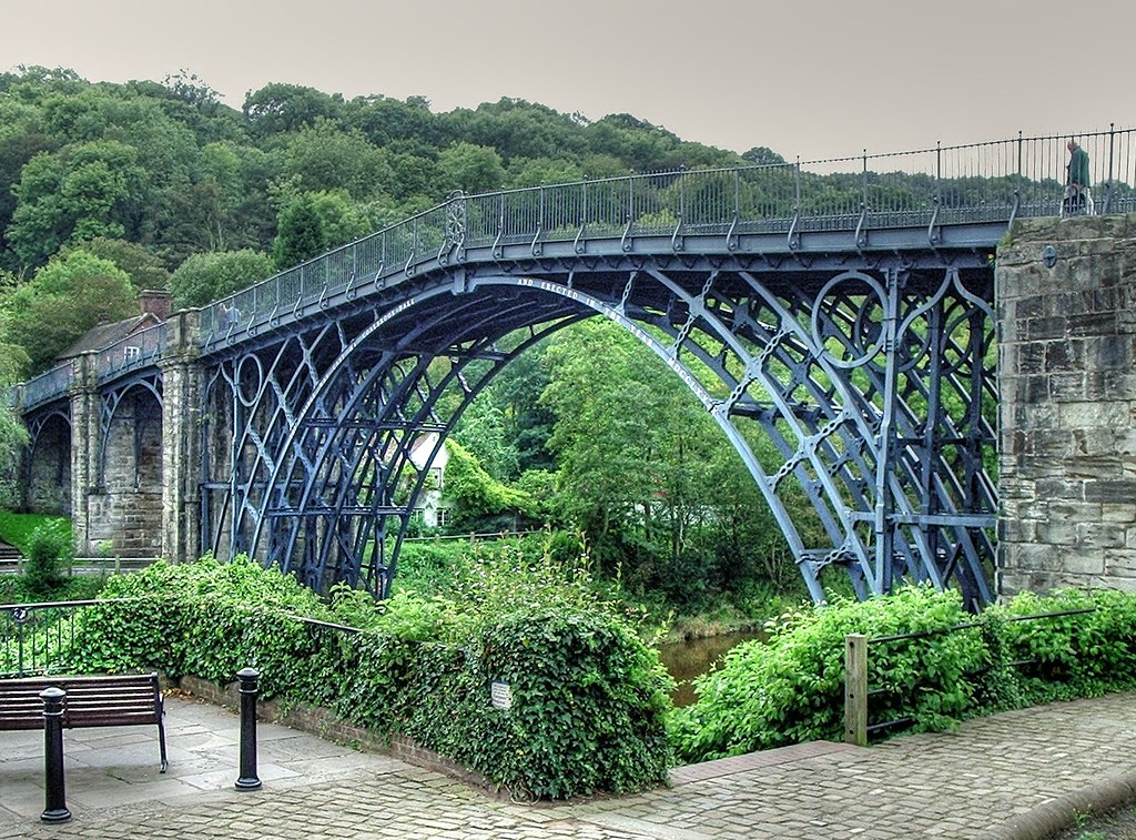 The Iron Bridge Coalbrookdale Shropshire The Iron Bridge w… Flickr