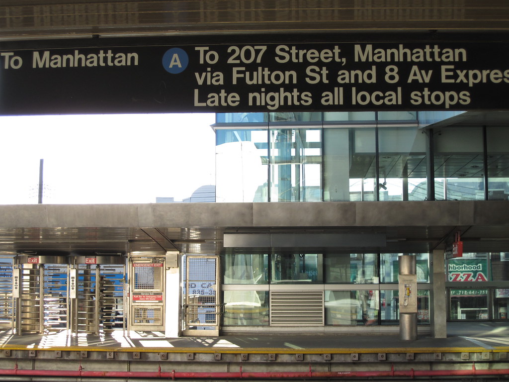 Take the "A" Train at Howard Beach JFK Airport Station Flickr