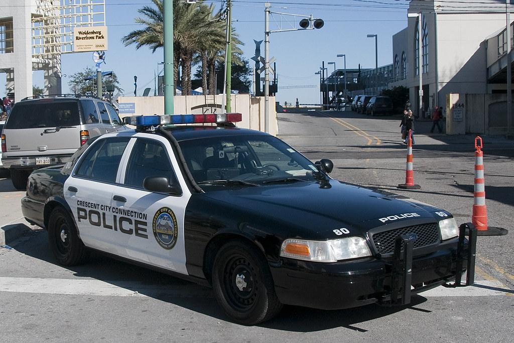 Police Car Crescent City Connection Crescent City Connec… Flickr