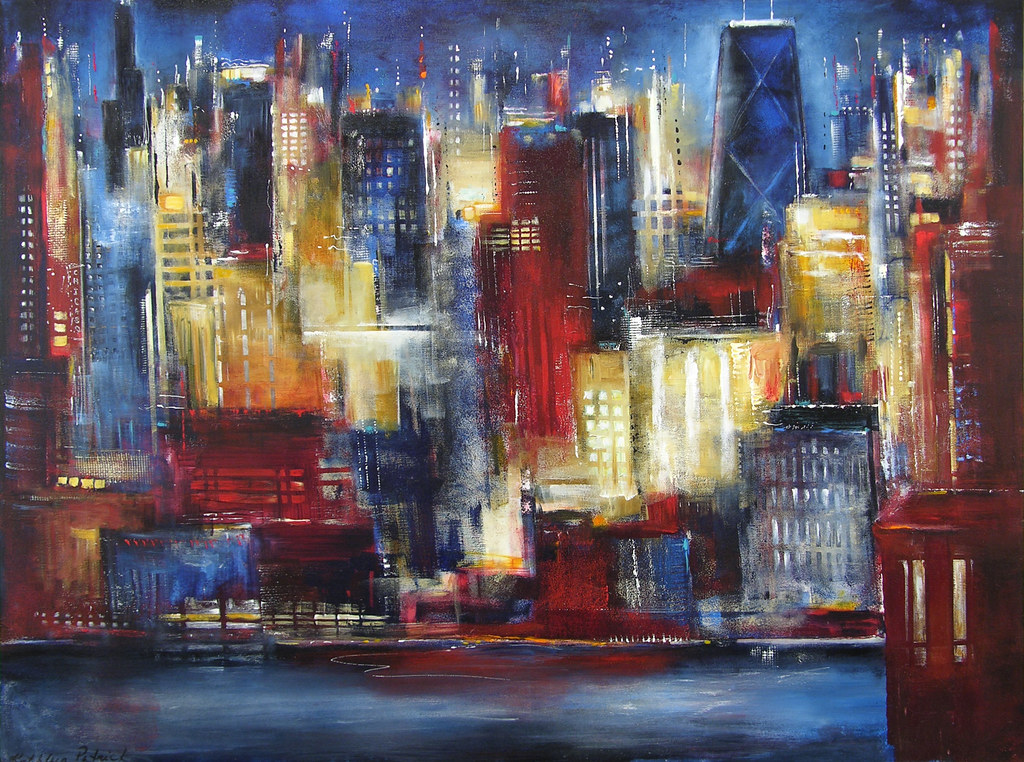 Painting of Chicago DSCN3862 fixed copy paintings of chica… Flickr