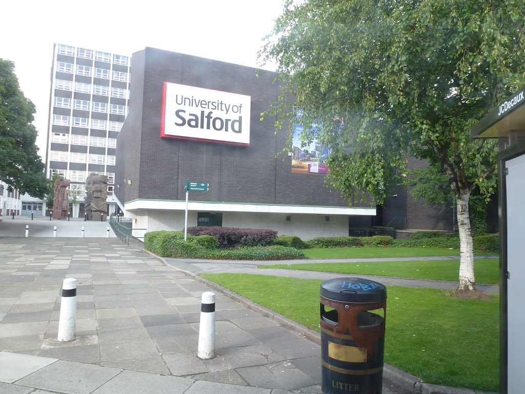 Frederick Road Campus, Salford (2/2) Taken outside the ver… Flickr