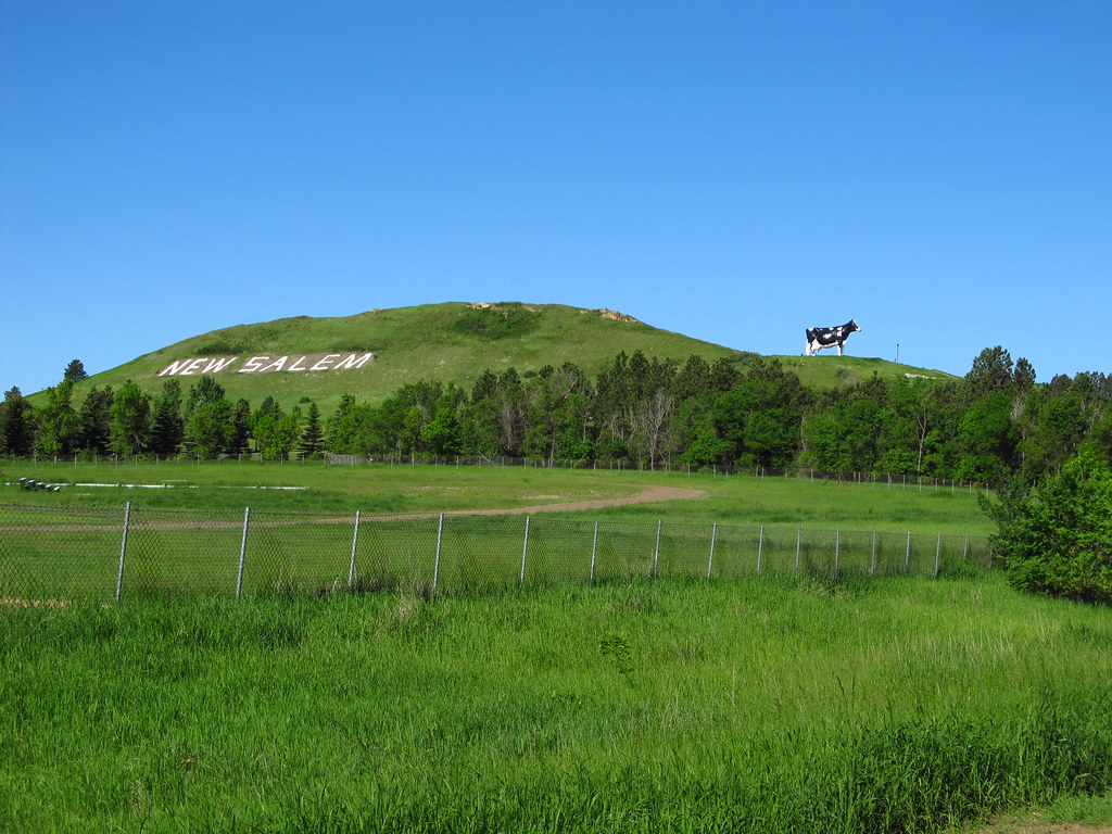 Salem Sue Located in New Salem, North Dakota, on a hilltop… Flickr