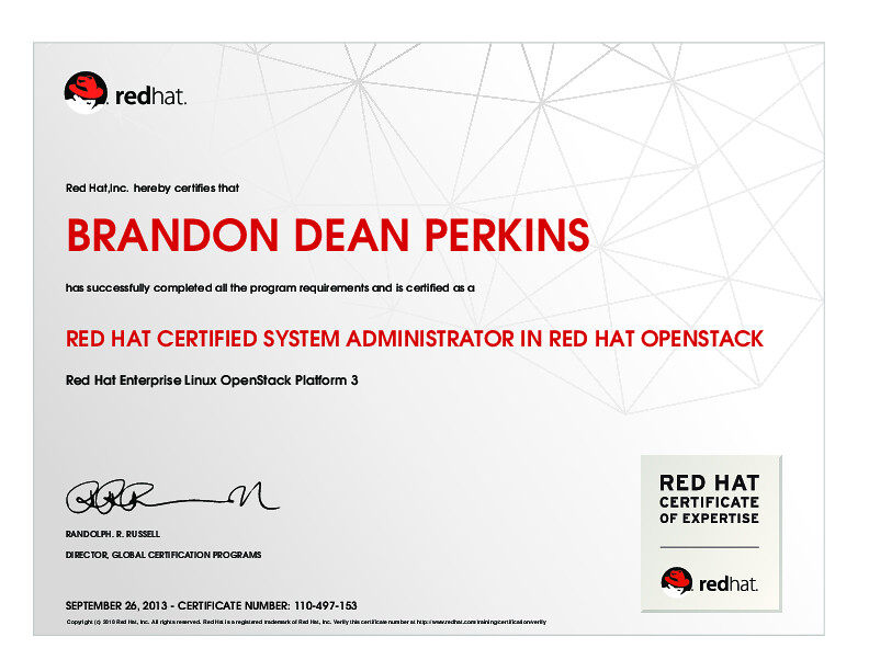 RED HAT CERTIFIED SYSTEM ADMINISTRATOR IN RED HAT OPENSTAC… Flickr