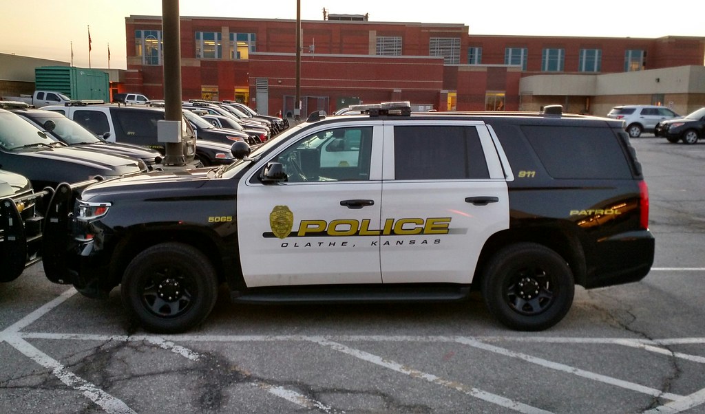 Olathe KS Police Department Chevy Tahoe Kansas Law Enforcement