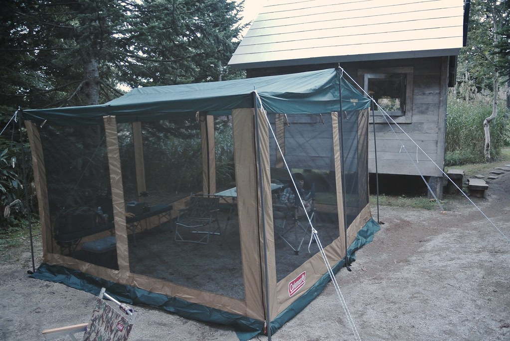 Coleman Square Screen 340. コールマン・スクエア・スクリーン340を新調。 奥サマが前日に… Flickr