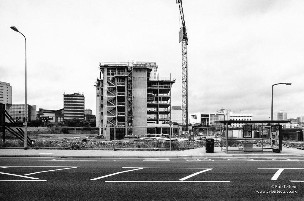 Tyndall Street Cardiff, Wales. August 2012. Canon A1 + Kod… Flickr