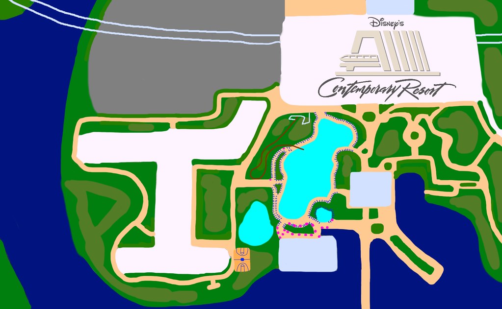 Disney's Contemporary Resort Perfect Park Acres WDWMAGIC