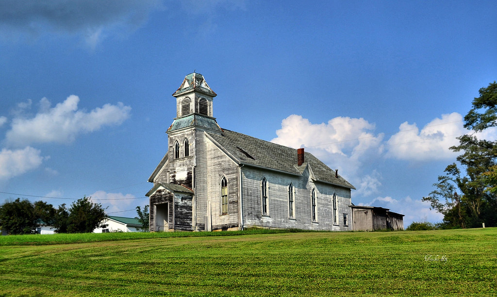 Ride to Woodsfield The old Stafford (Ohio) Church awaits a… Flickr