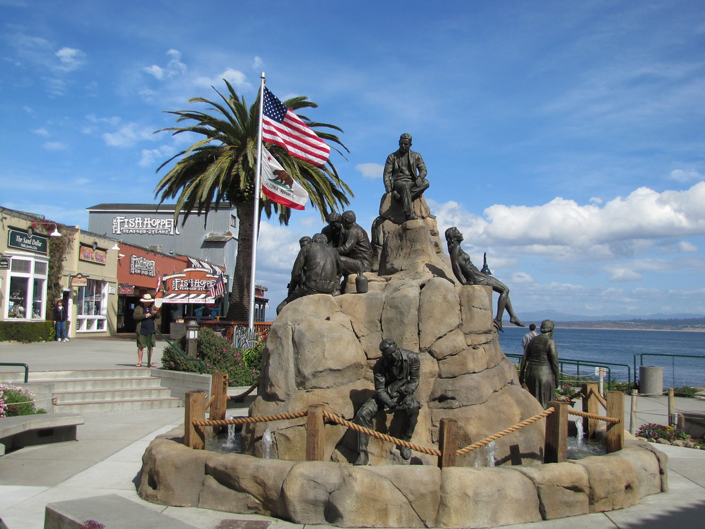 Cannery Row Monument A new Cannery Row Monument was unveil… Flickr