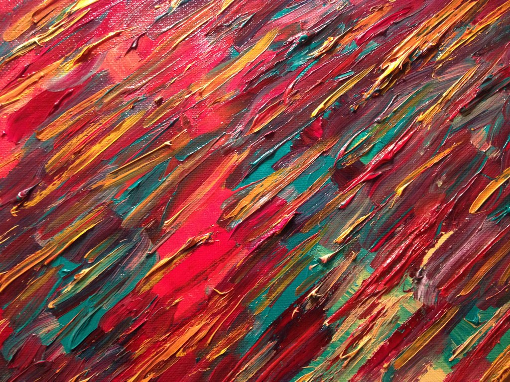 Oil Painting Abstract Color SplashH2O Flickr