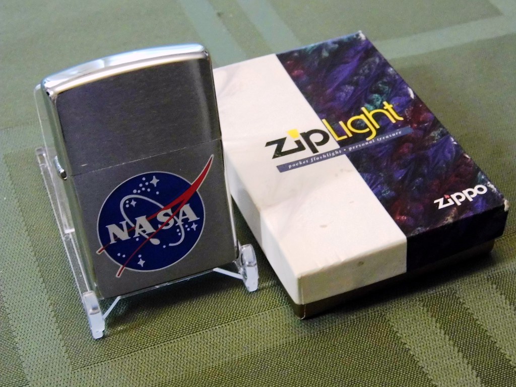 Zippo zipLight Portable Flashlight with NASA Logo From the… Flickr