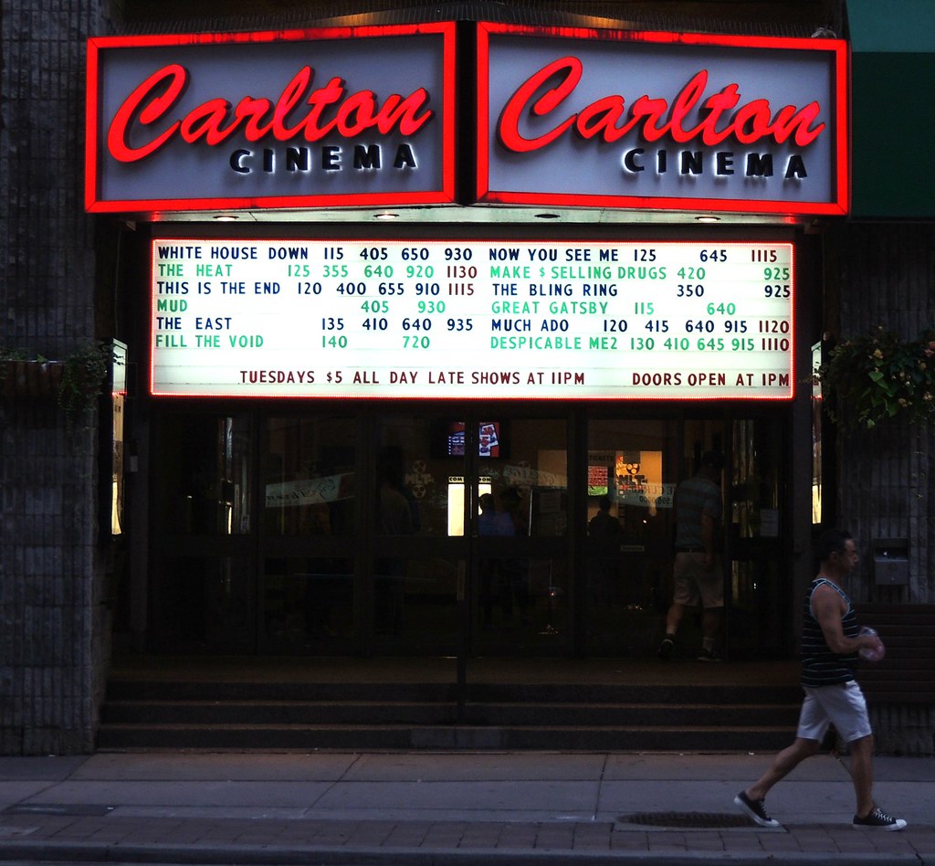 Carlton Cinema. Toronto, Ontario . Opened in 1981 &… Flickr