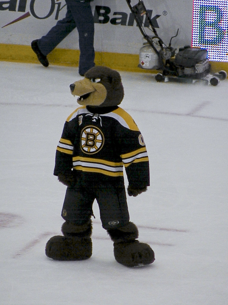 Blades the Bruin, Boston Bruins Mascot New York Islanders … Flickr
