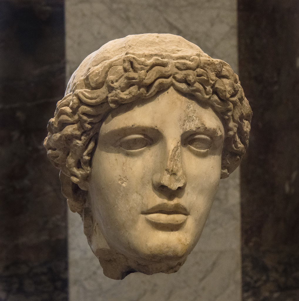 Apollo's Head of the so called Kassel Apollo type I Flickr