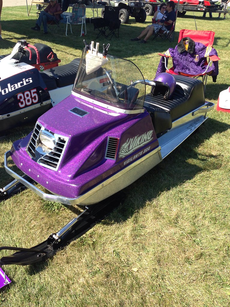Viking snowmobile wbentow Flickr