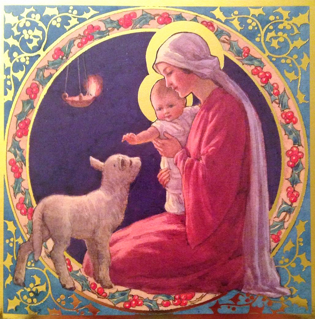 Margaret Tarrant Christmas Card "Madonna and Child with … Flickr