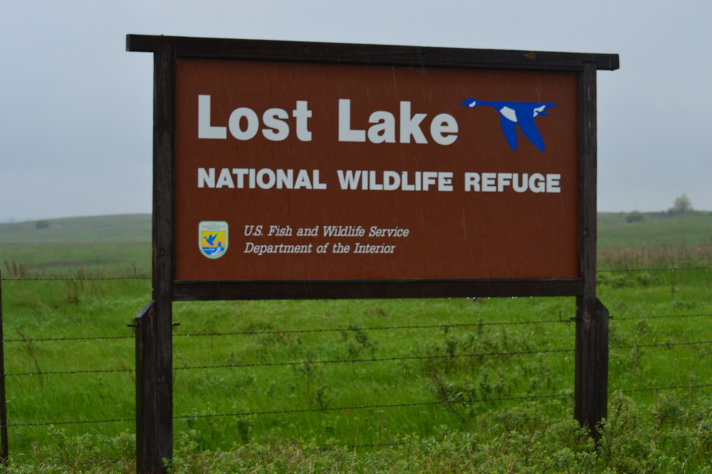 Lost Lake NWR sign Scenery and wildlife at Lost Lake Natio… Flickr
