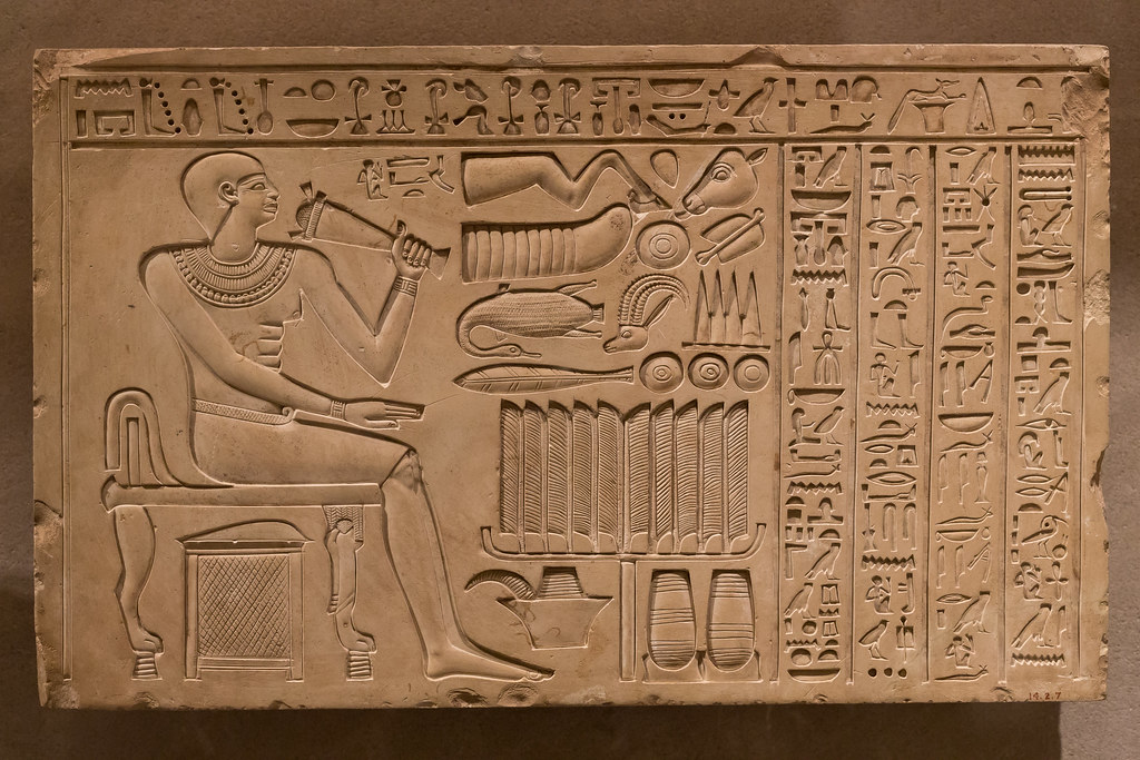 Egyptian hieroglyphics tablet Egyptian hieroglyphics table… Flickr