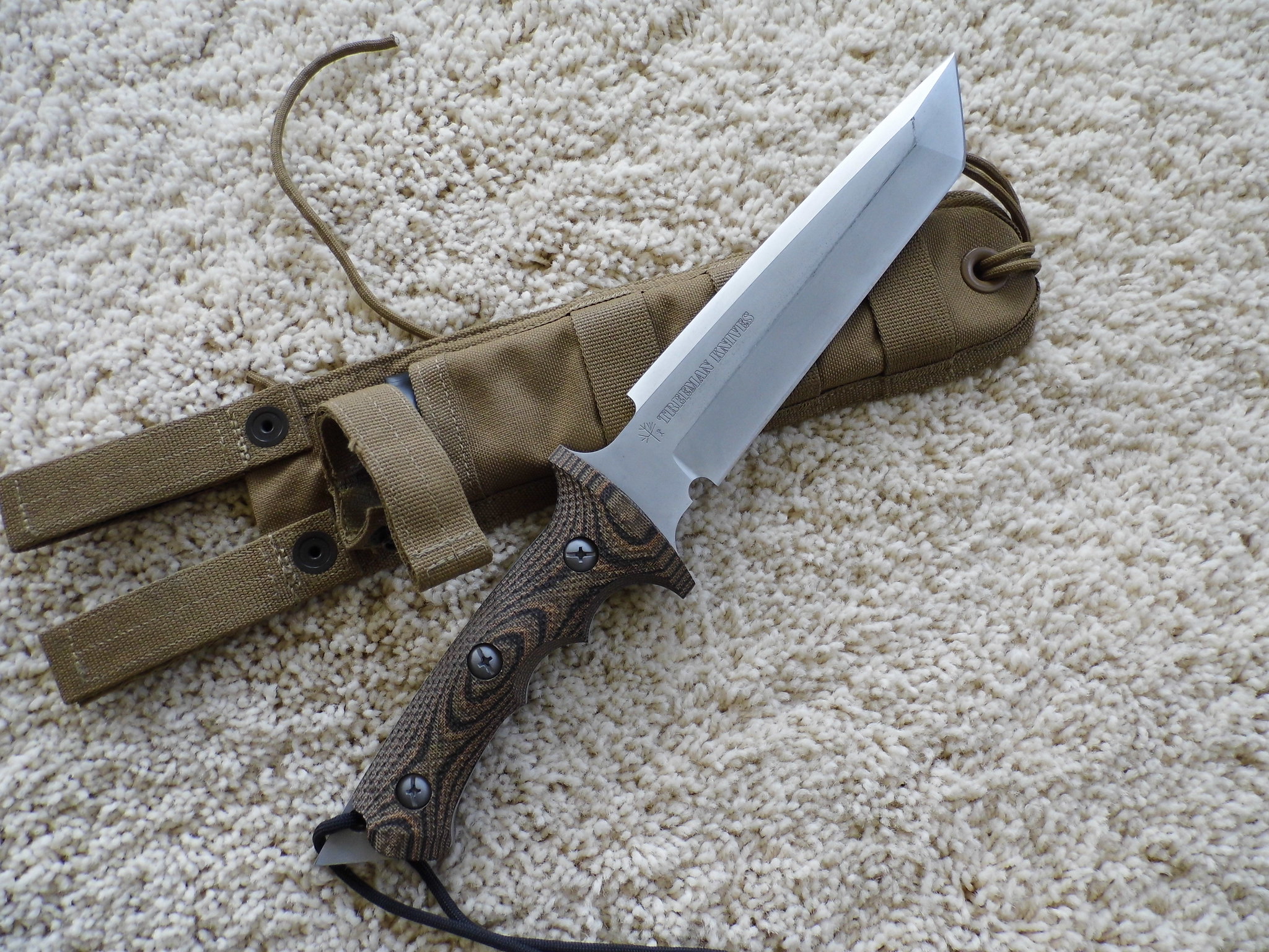 Treeman and Behring Made combat knives