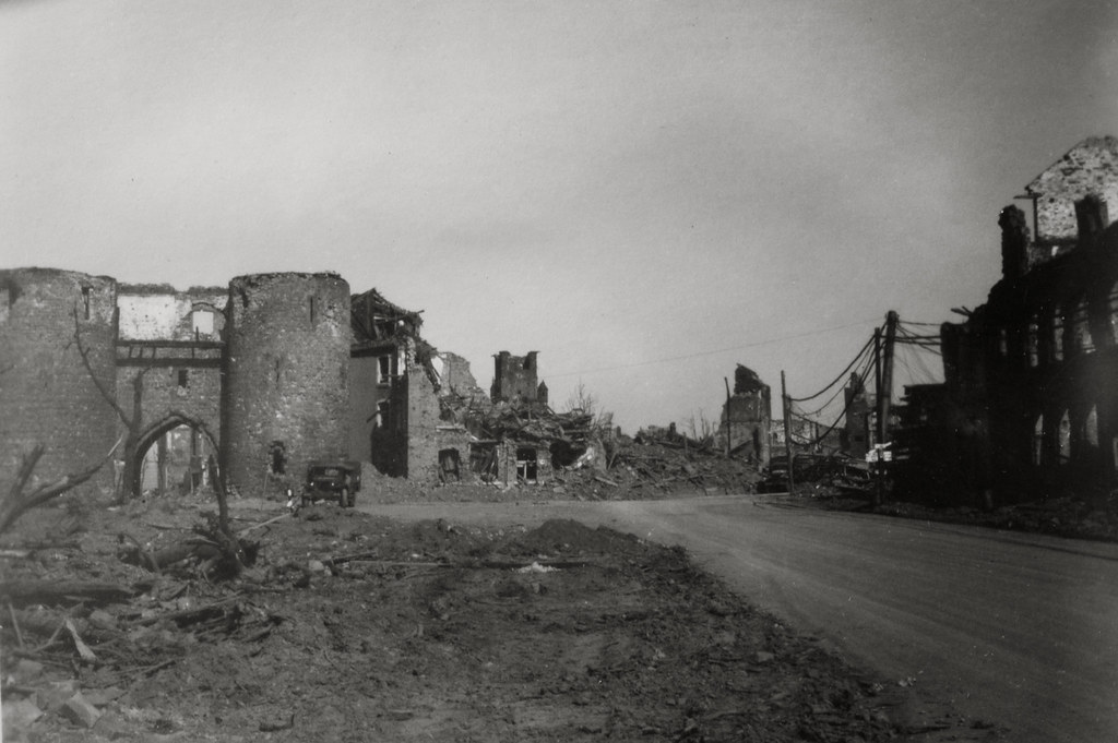 1940s World War II snapshot photo of the Hexenturm (Witche… Flickr