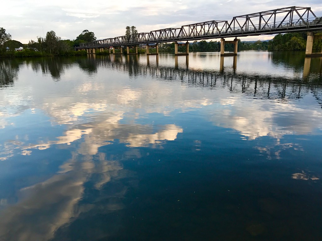 Martin Bridge & Manning River Reflections, Taree, NSW Flickr